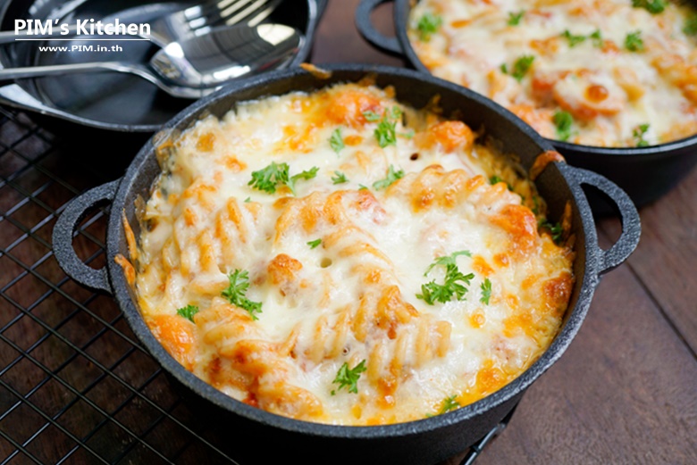 baked pasta with sausage and cheese 21