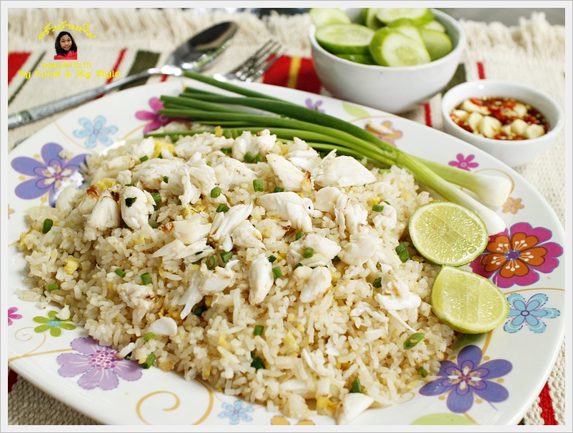 fried rice with crabmeat 13