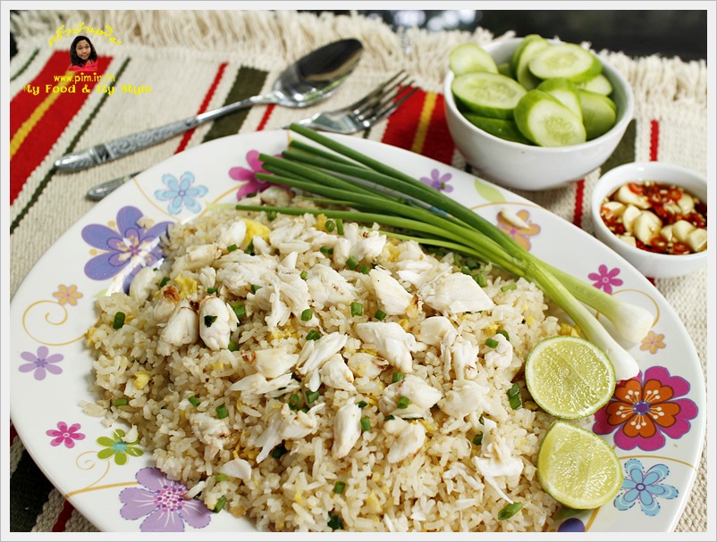 fried rice with crabmeat 14