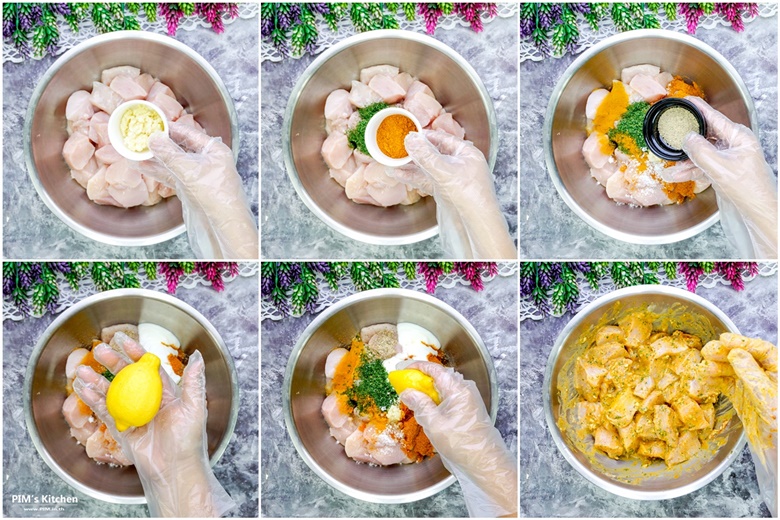 lemon yogurt chicken with rice 10