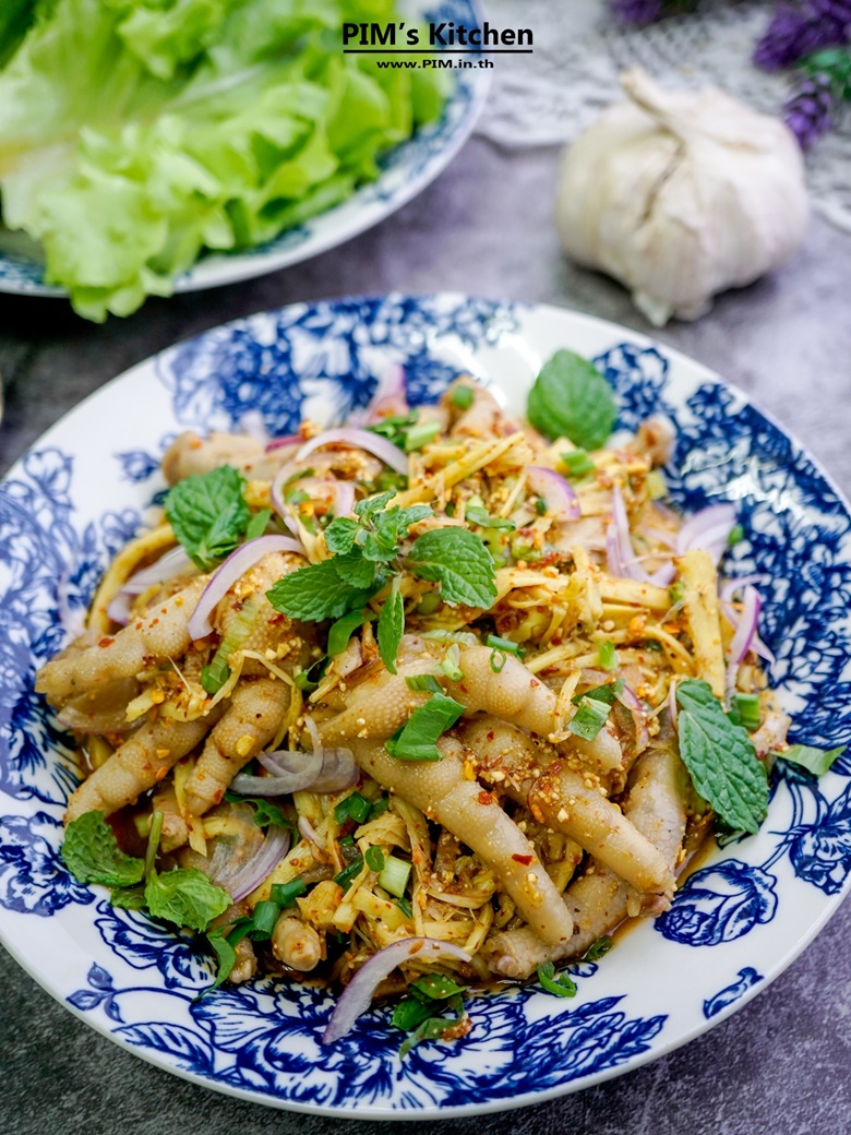 spicy bamboo shoot salad with chicken feet 02