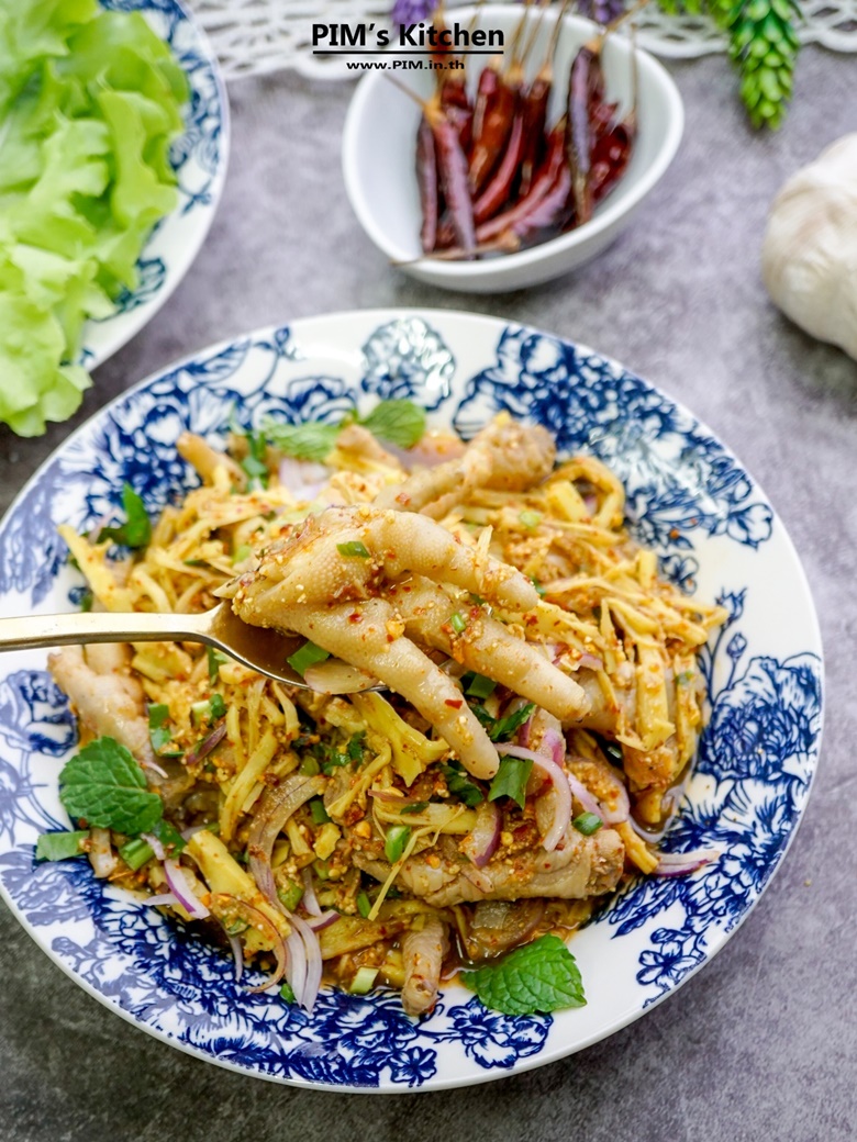 spicy bamboo shoot salad with chicken feet 07