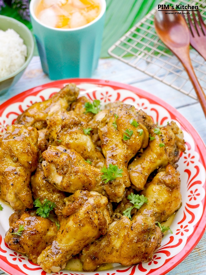 grilled chicken wings with curry powder 17