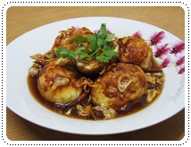 http://pim.in.th/images/all-side-dish-chicken-egg-duck/fried-boiled-egg-in-sweet-tamarin-sauce/00.jpg