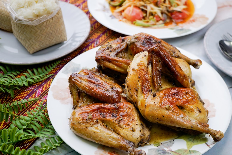 roasted chicken with butter and black pepper 19