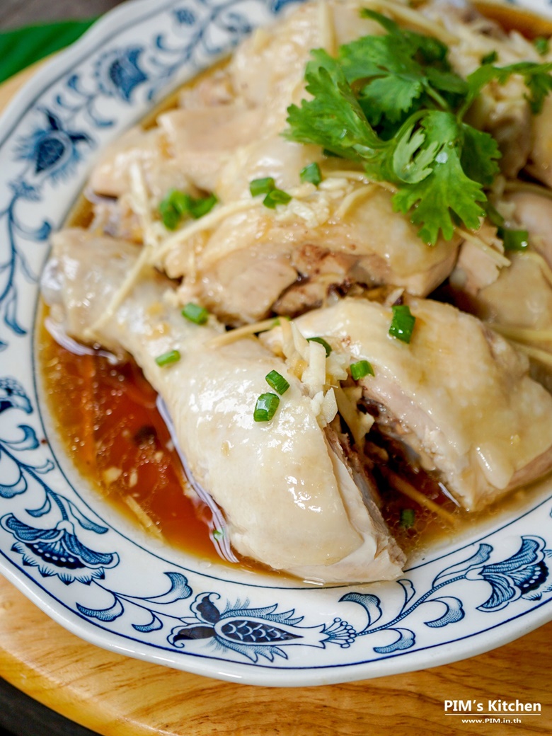 steamed chicken with soy sauce 15